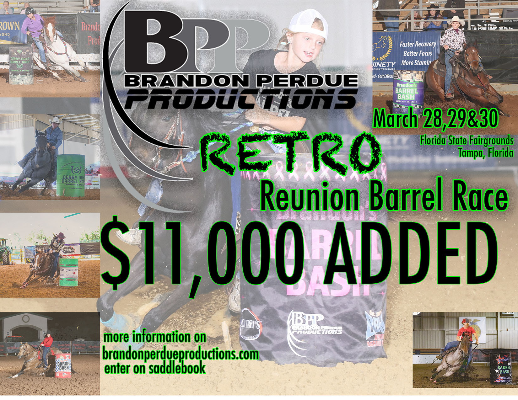 flyer for barrel bash in pensacola florida